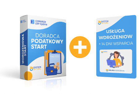 Comarch ERP Optima Doradca Podatkowy START + wdrożenie