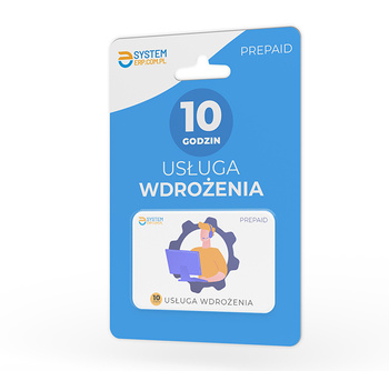 10 GODZIN USŁUG WDROŻENIOWYCH COMARCH ERP OPTIMA